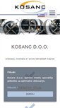 Mobile Screenshot of kosanc.si